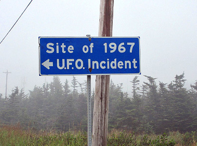 shag harbor ufo sign